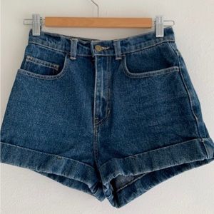 American Apparel high waisted jeans